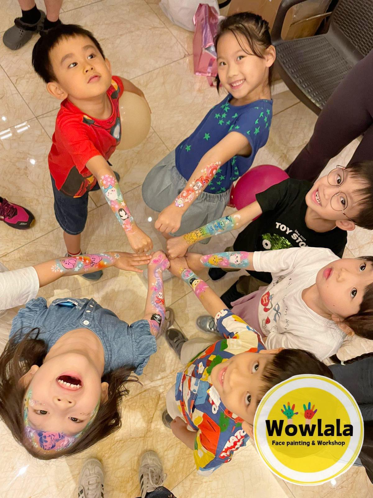 WowLaLa 生日會派對 Face Painting